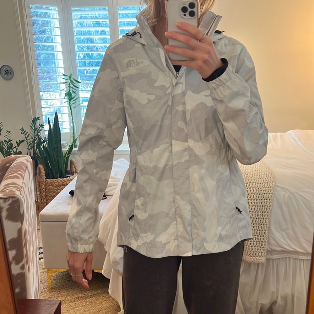North Face rain jacket